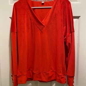 💁‍♀️🙋‍♀️Exclusive Women's Red V-Neck Sweater